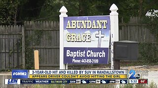 3-year-old hit and killed during church picnic