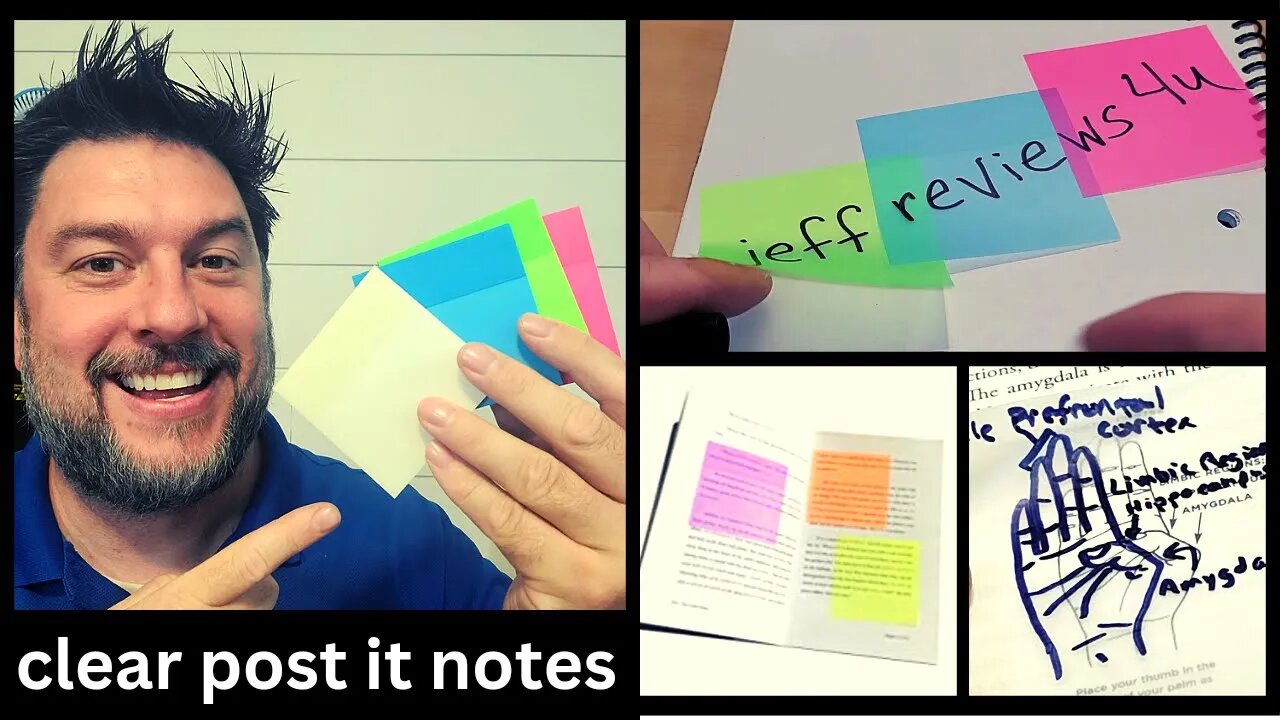 Clear post it notes transparent post it notes clear sticky notes