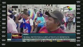 Why are there protests in Peru?