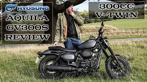 300cc V-Twin! Hyosung Aquila GV300S Motorbike Review! This or save for a Harley Sportster? A2 bike