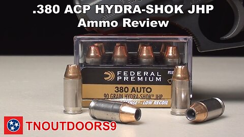 .380 ACP Federal HYDRA-SHOK Ammo Review