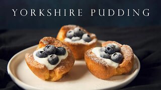 英倫超簡單早餐/甜品 約克郡布丁 約克夏┃Yorkshire Pudding