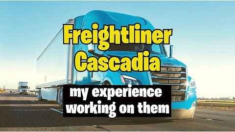 What is my opinion on working on Freightliner Cascadia? #shorts