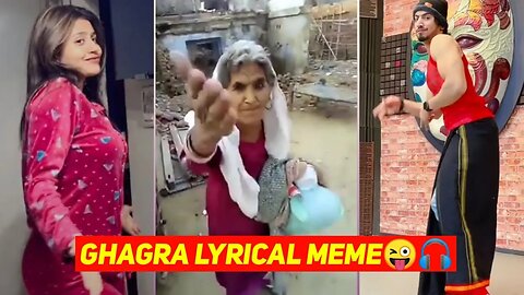 Ghagra Lyrical Funny Meme ASHUDII EDITX