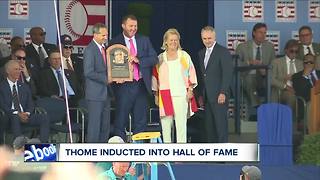 Jim Thome officially inducted into Baseball HOF