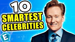 Top 10 smartest celebrities countdown