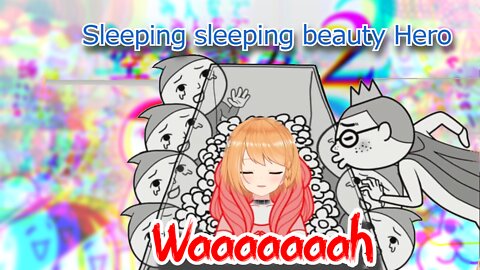 [kuukiyomi] vtuber Elena yunagi sleeping beauty kiss - waaaaah