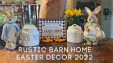 Rustic Barndominium Easter Decor | Tablescape| Rustic Elegance Holiday Decorating | Resurrection Day