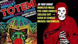 HORROR Movie MONSTER Mags, Pre-code Horror Comics, Euro SCI-FI Comic Books