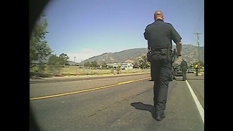 UT Police | Layton City PD Dashcam of Woman Being Arrested After Calling 911 To Report Car Accident
