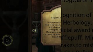 Hogwarts Legacy Hogwarts Herbology Award #short