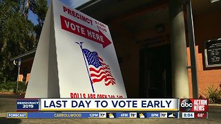 Early voting for Tampa mayor ends today