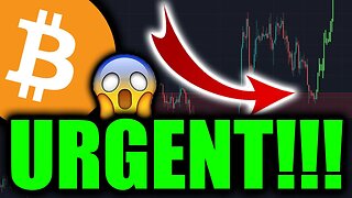 WATCH THIS VIDEO IF YOU'RE SCARED OF THIS BITCOIN CRASH!!!!!!!!