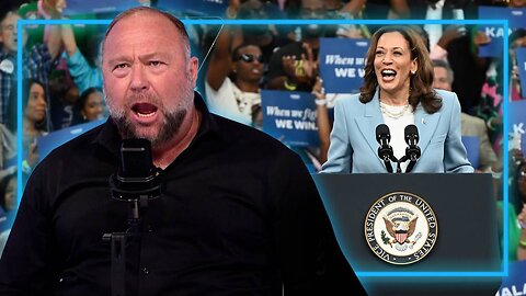 Alex Jones Does Hilarious Kamala Harris Imitation