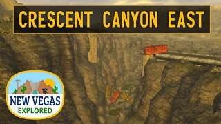 Fallout New Vegas | Crescent Canyon East Explored