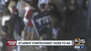 Valley students wearing MAGA gear stopped by school officials