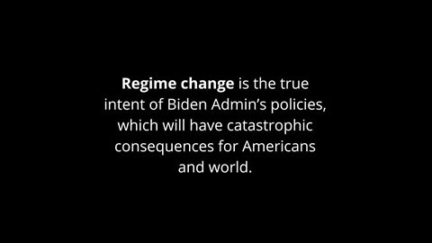 Here we go again… another regime change war.