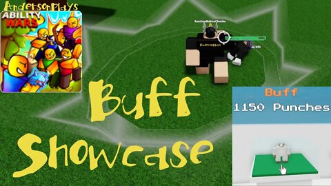 AndersonPlays Roblox [UPDATE] Ability Wars - How To Get Buff And Buff Showcase