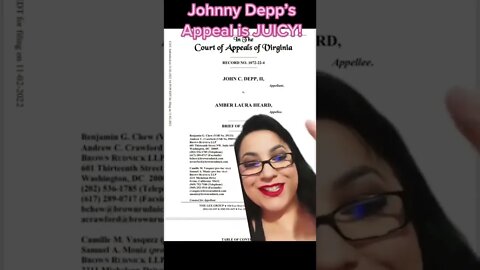 Breaking news: Johnny Depps appeal just landed! Im going over this as its JUICY!!! Depp #johnnydepp