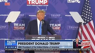 Trump: America Is Going To Hell Because Of Crooked Joe Biden