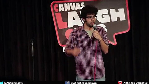 best stand up comedy by Abhishek upmanyu