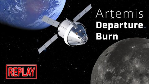 REPLAY: Watch as Orion departs lunar orbit on its way home! (1 Dec 2022)
