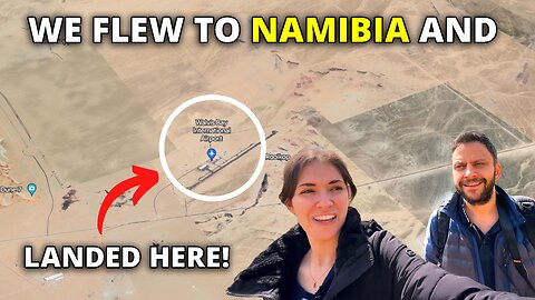 We faced Visa Problems in South Africa! 😱 Travelling to the Desert of Namibia! - Walvis Bay Airport