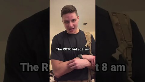 The ROTC kid at 8 am #memes #lol #shorts #funnyvideos #comedy #trending #memesdaily #fyp #viral