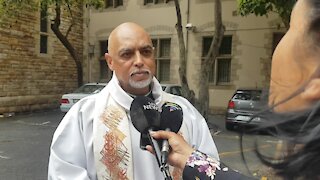 SOUTH AFRICA - Cape Town - Blessing of the Animals service at St George's Cathedral (Video) (6CH)