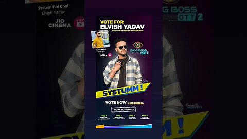 vote for elvish yadav systumm!... #rudrakrishna #shortsfeed #shorts #ytshorts @RudraKhatanaGurjjar