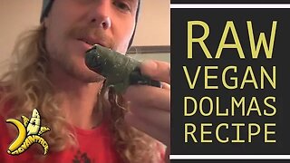 Easy Dolmas Recipe | Raw Vegan