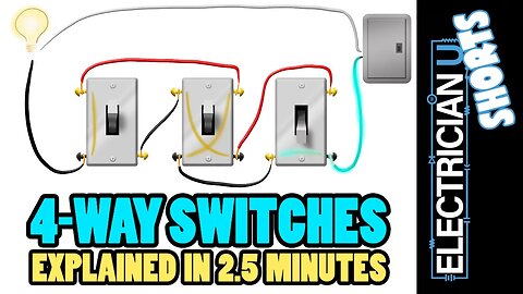 SHORTS - How 4way Switches Work - without the fluff