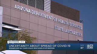 Researchers say spike in cases could come when Arizona reopens