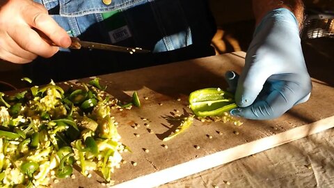 How I Cut and Clean Jalepeno Peppers