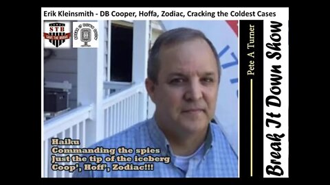 Erik Kleinsmith - DB Cooper, Hoffa, Zodiac, Cracking the Coldest Cases