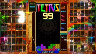 Tetris 99 - Super Kirby Clash Theme Gameplay