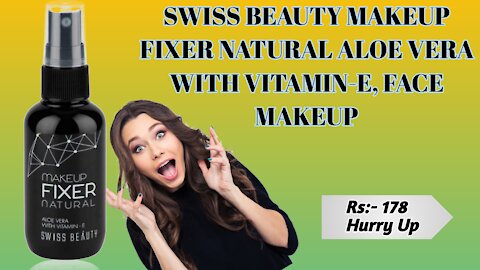 Swiss beauty makeup fixer