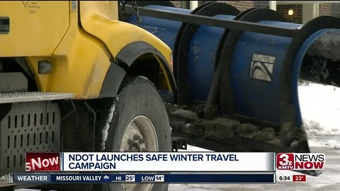 Nebraska Department of Transportation launches winter travel campaign