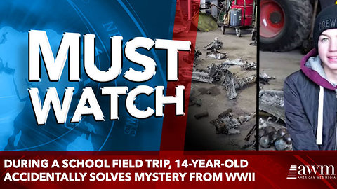 During A School Field Trip, 14-Year-Old Accidentally Solves Mystery From WWII
