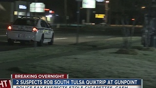 South Tulsa Quiktrip robbed at gunpoint overnight