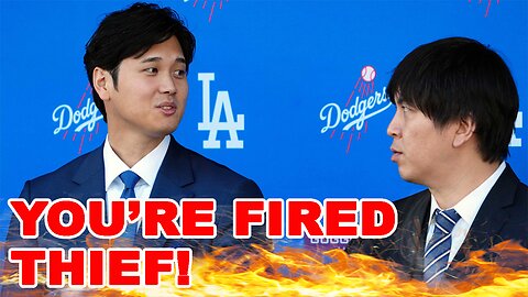 Dodgers FIRE Shohei Ohtani's interpreter after STEALING $4.5 MILLION to cover GAMBLING LOSSES!