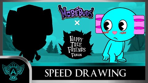 Speed Drawing: Happy Tree Friends Fanon - Baddy | Mobebuds Style