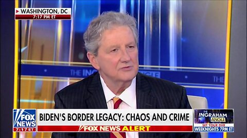 Sen. John Kennedy: 'The Crisis At The Border Is Man Made And That Man's Name Is Joe Biden'