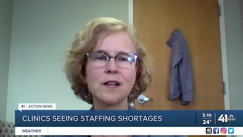 Clinics seeing staffing shortages