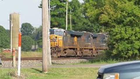 CSX Coke Express Train from Sterling, Ohio 8/15/2020