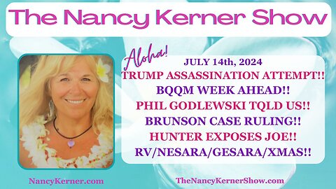 Trump Assassination Attempt ! BQQM Week Ahead ! Phil Godlewski TQLD Us ! BRUNSON Case - RV/Jubilee!