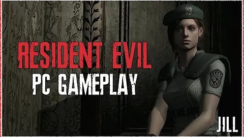 Resident Evil HD Remaster Jill Gameplay (PC)