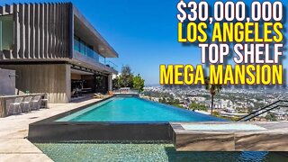 iNSIDE $30,000,000 Los Angeles MEGA MANSION!!