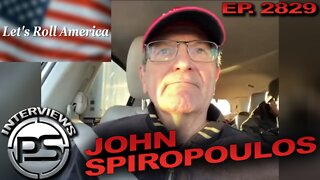 JOHN SPIROPOULOS WITH LETS ROLL AMERICA GIVES AN UPDATE ON THE CONVOY FOR 2/23/22