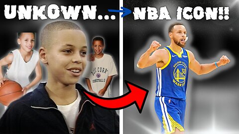 How Steph Curry went from UNKNOWN in high school to the BIGGEST icon in the NBA…